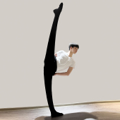 紧身连体舞蹈中芭考级基训形体裤 芭蕾舞裤 薄棉练功服 艺考芭裤 男士