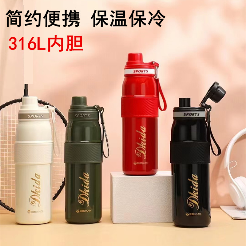 正品真空运动骑行大容量保温杯壶图片