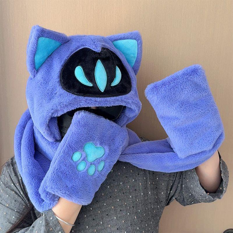 无畏契约幽影围巾帽保暖