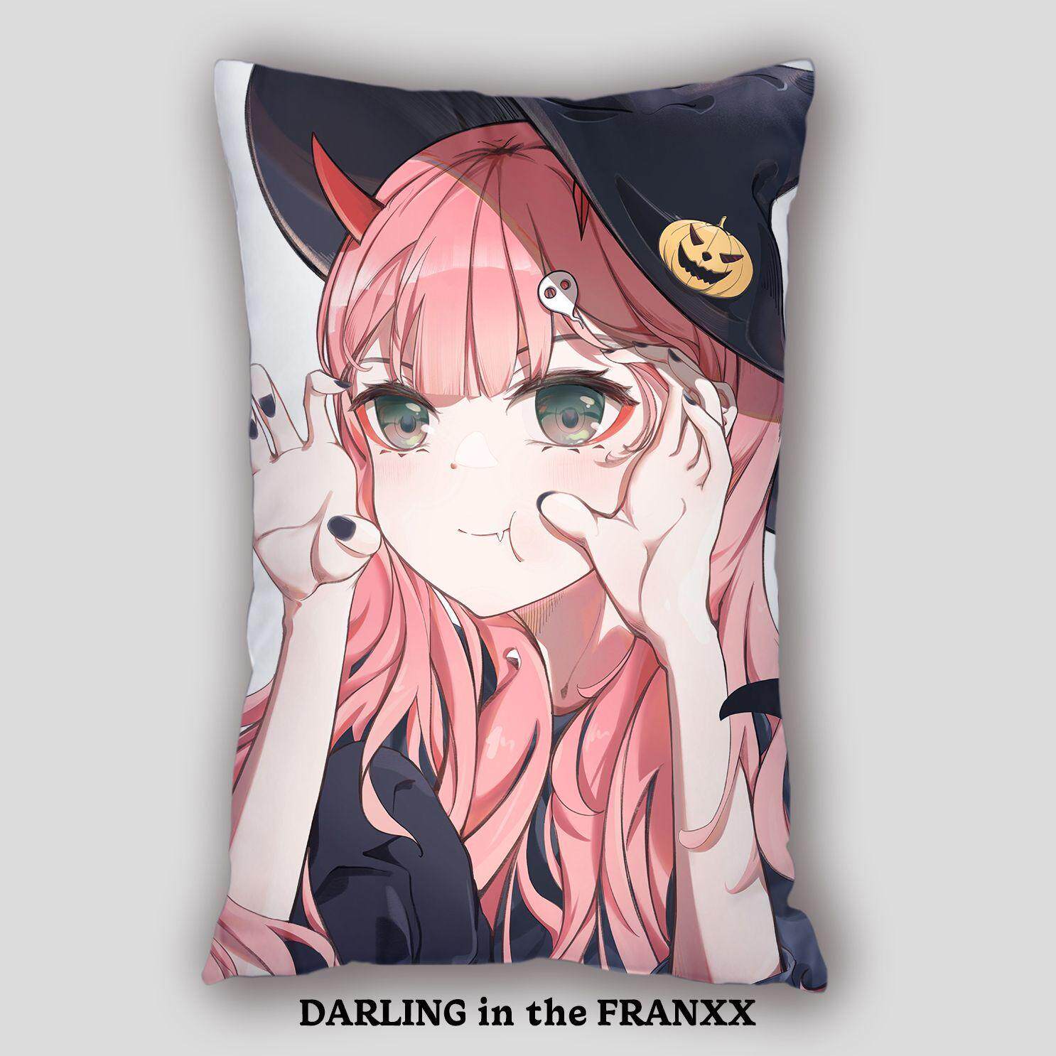 darling in the franxx抱枕国家队02动漫卡通二次元双面定制靠垫