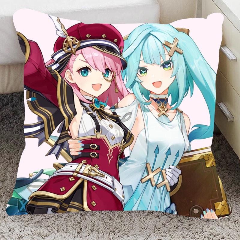 原绅夏洛蒂抱枕双面动漫夹腿玩偶靠枕宿舍卧室客厅沙发可爱靠垫