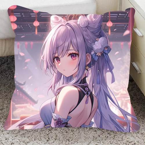 定制抱枕原绅刻晴动漫二