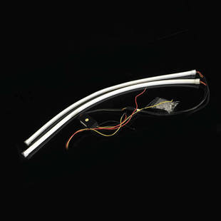 三菱L200大灯透镜改装 激光大灯流水天使LED灯海5双光透镜适用于