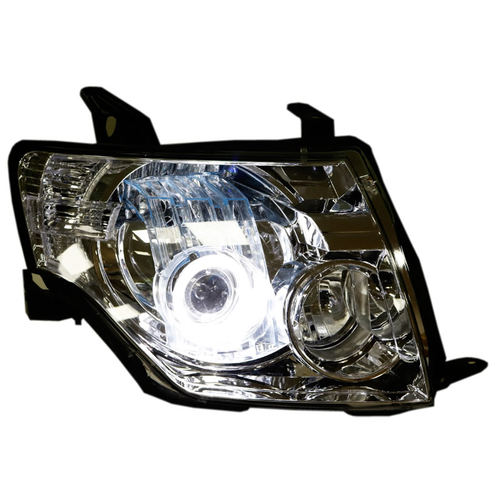 帕杰罗V93大灯总成改装双光透镜