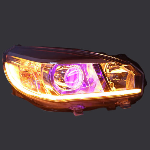 12-15长城M4大灯总成改装