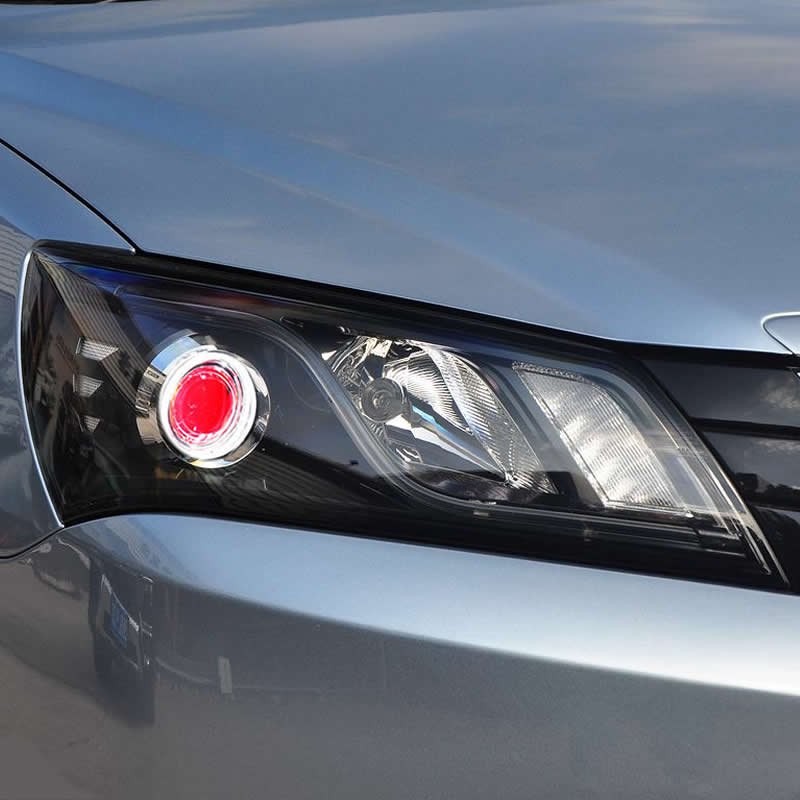 日行灯帝豪EC7大灯总成改装