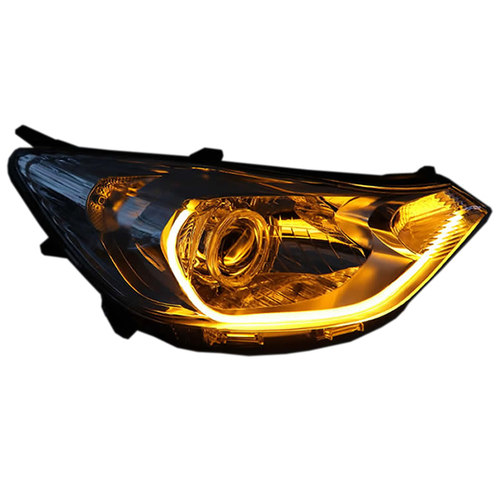 雪袍大灯总成0517赛欧3激光大灯