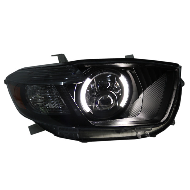 汉兰达复古大灯总成改装