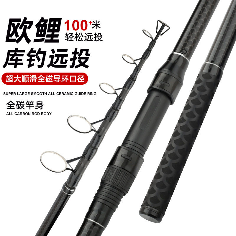 欧鲤钓竿高碳素超轻超硬远投海竿精准抛投竿大物伸缩欧式库钓鱼竿
