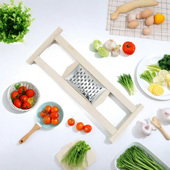 实木洋芋擦子 擦尖床 不锈钢不烂子工具 居家简单中式 山西面食