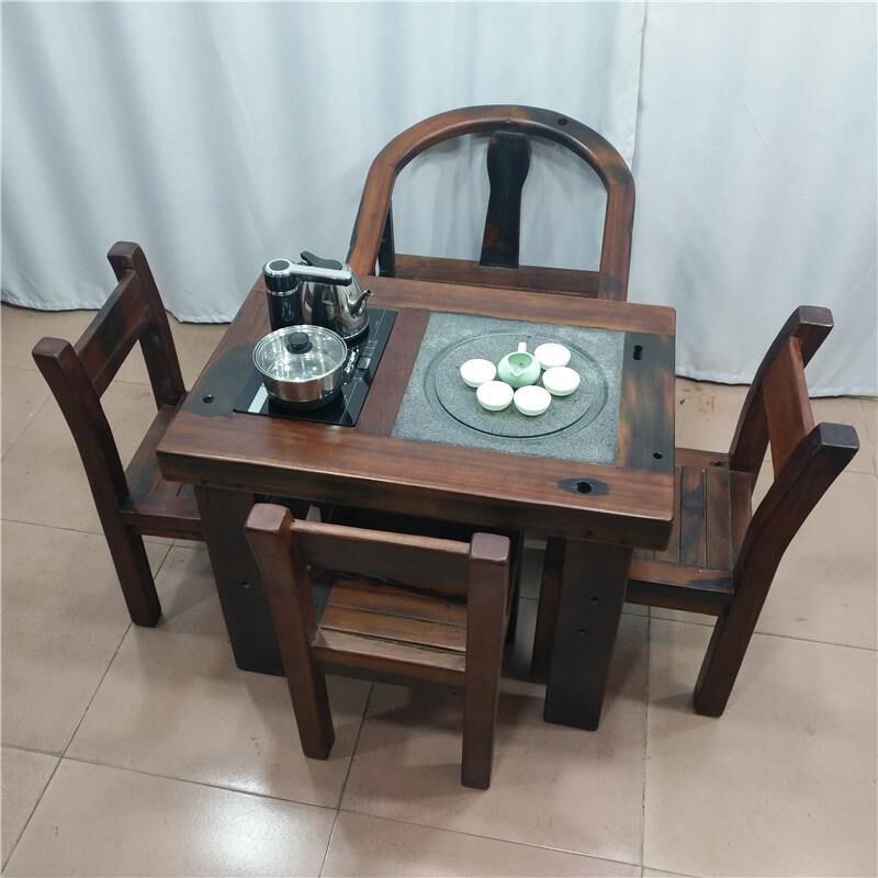 老船木茶桌椅组合特价整装茶几中式仿古实木小茶台功夫茶桌阳台|ruв категории жилой мебели, несколько видов, чайный столик - от Buy2taobao.com для оказания профессиональной услуги покупки агента Taobao