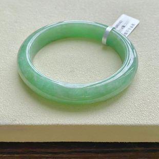 57圈口天然缅甸翡翠A货手镯个别缺货咨询货品是否缺货再下单