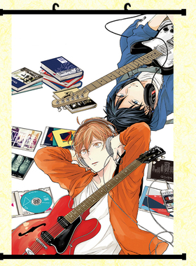 given被赠与的未来校园动漫人物周边海报真冬春树同人壁画现货