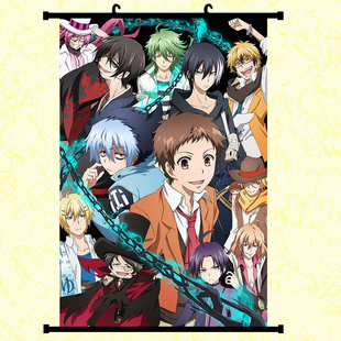 吸血鬼仆人动漫周边海报可卷曲布料卷轴城田真昼狼谷吊戏挂画现货