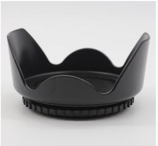 等通用62mm花瓣遮光罩腾龙18 135莲花螺口 200遮光罩18