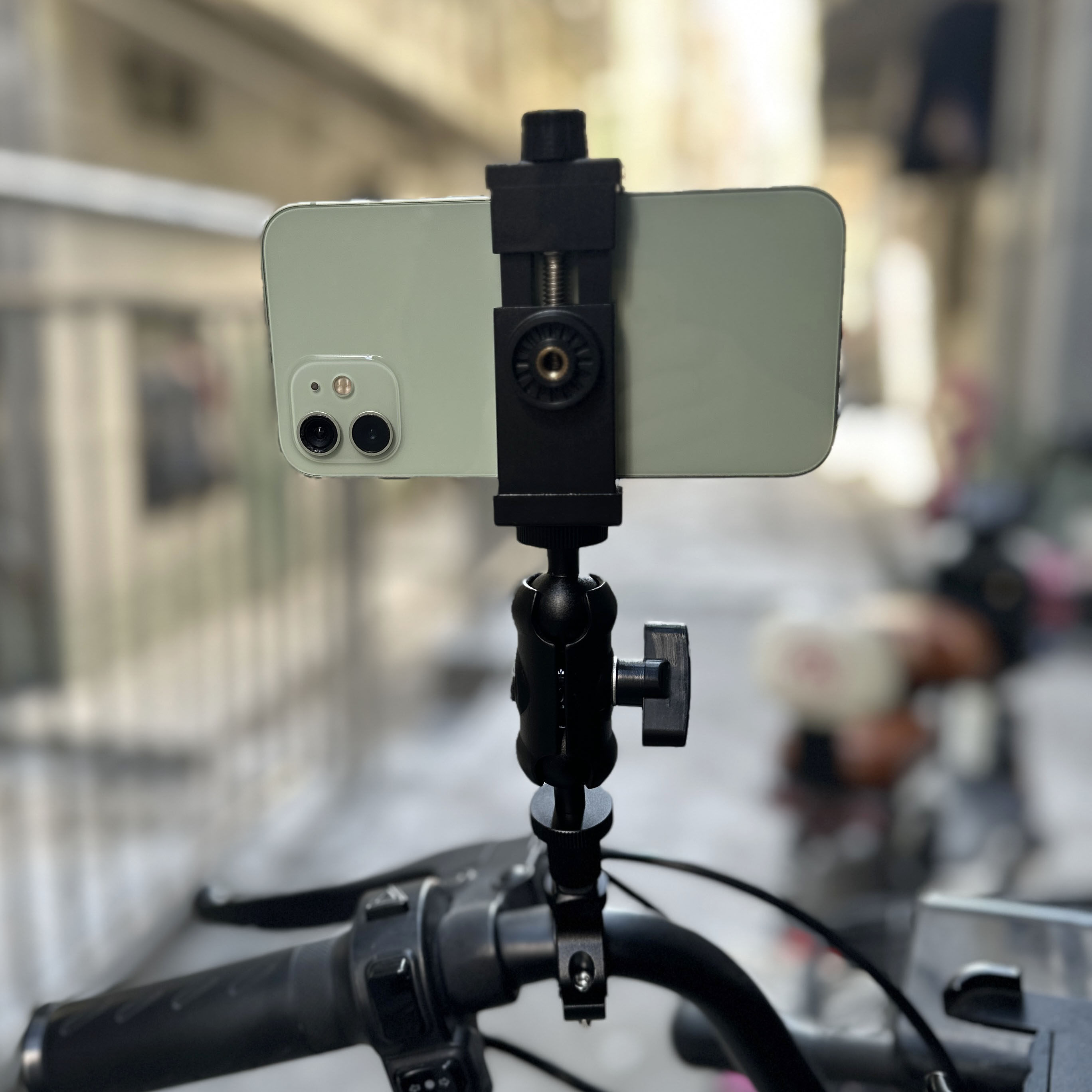 摩托车骑行车把手机支架360全景运动相机支架自行车山地车手机架