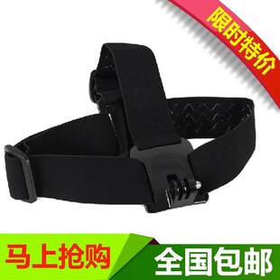 运动相机头带gopro9/8/7/5/4头戴大疆小蚁头套绑带头顶固定配件