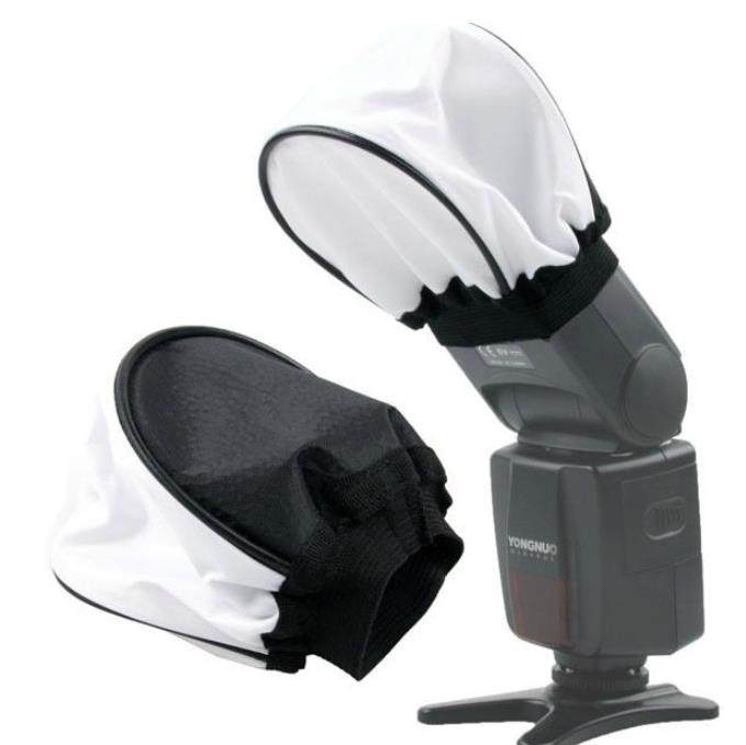 适用于闪光灯布罩机顶灯柔光罩 万用柔光罩 加强柔光反光型通用型