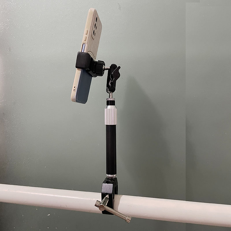 适用于金属蟹钳夹延长杆百变怪手桌面床头手机夹圆管户外手机支架