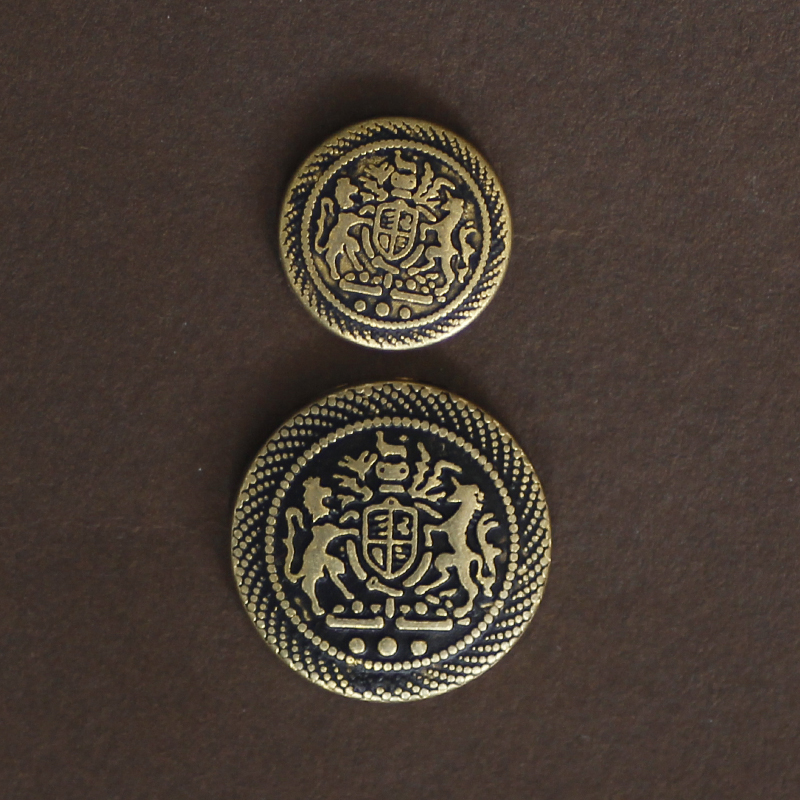 经典品牌金属西服纽扣