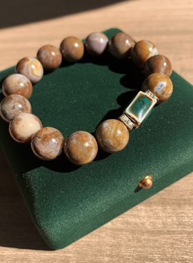 原创设计男女同款海洋碧玉手串