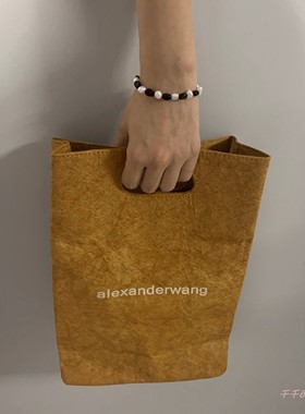 原创巴洛克珍珠黑碧玺手链小香风