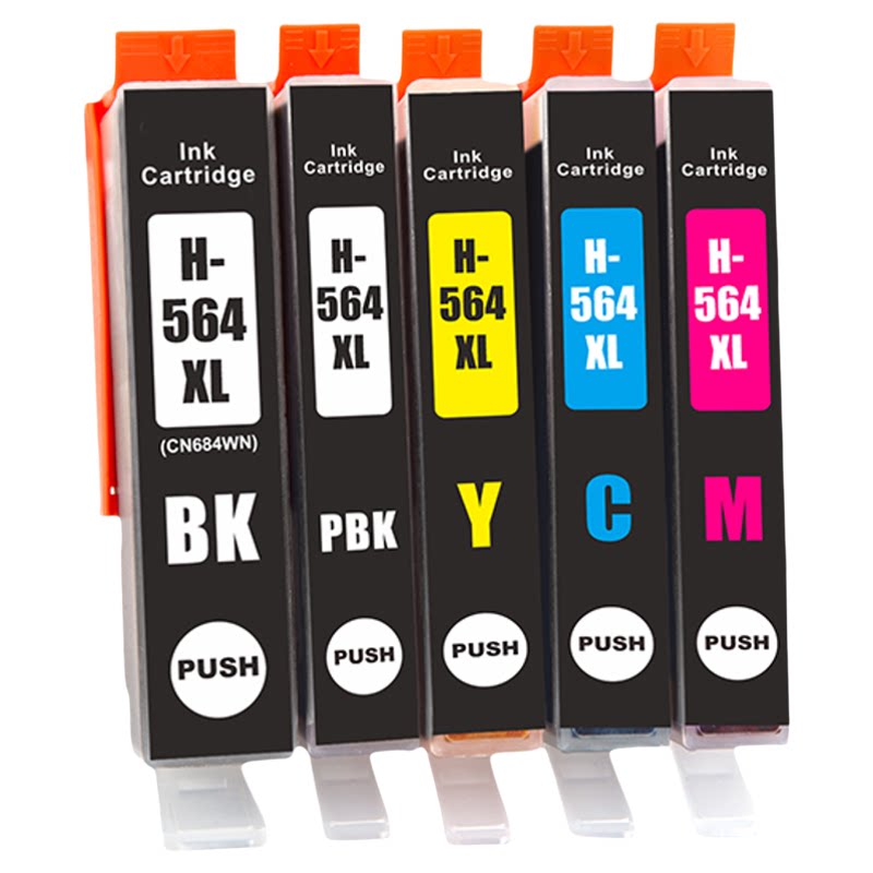 适用惠普HP564XL墨盒 7510 6510 4610 4620 3520 5510 5520打印机