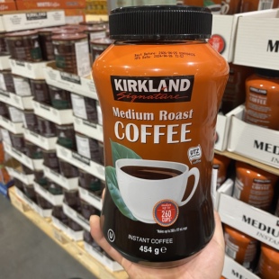 上海Costco开市客美国KIRKLAND科克兰哥伦比亚速溶咖啡粉454g大罐