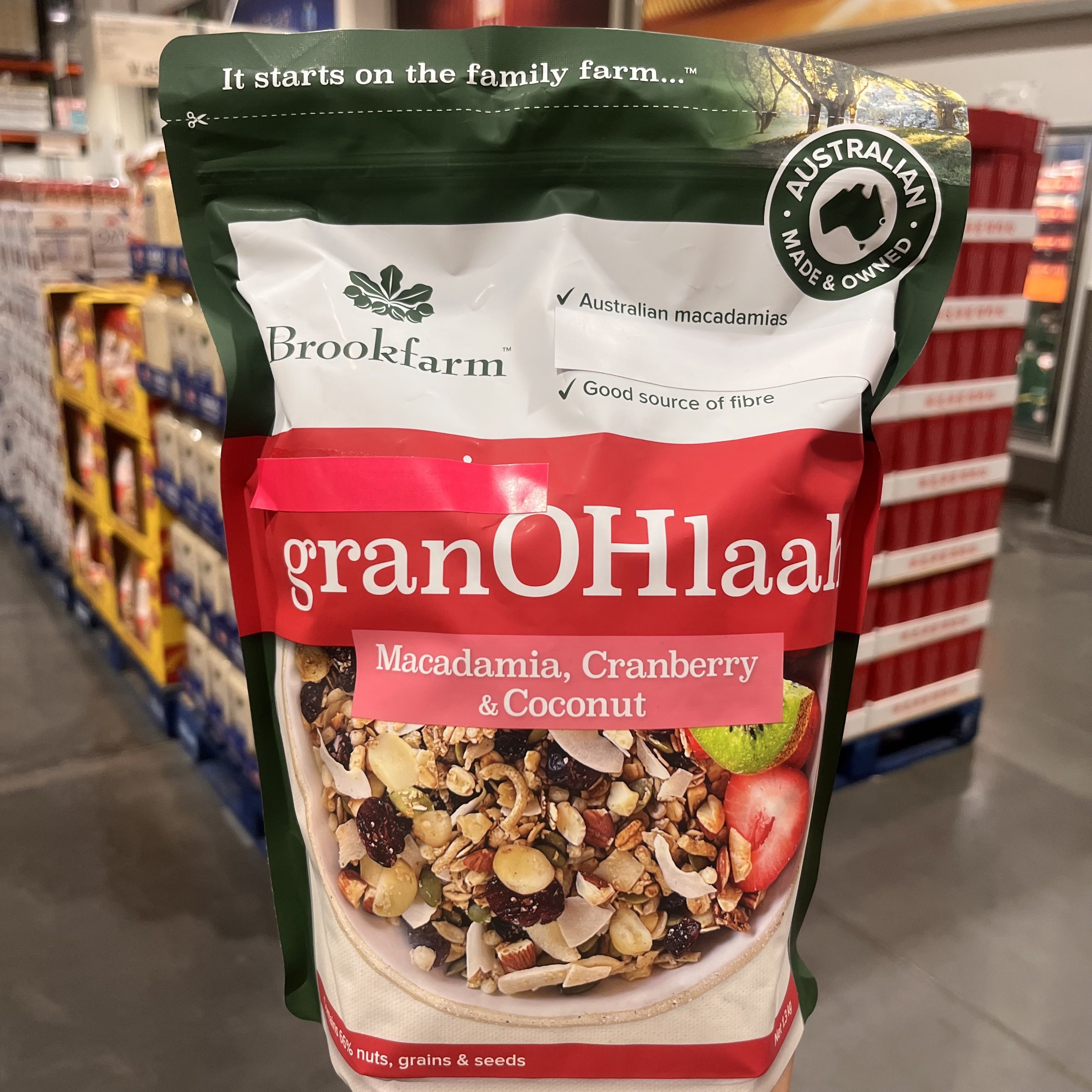 上海澳洲低卡混合麦片水果坚果