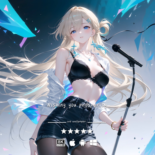 鸣潮 琳奈-08 二次元游戏动漫 4K8K手机平板电脑桌面高清壁纸