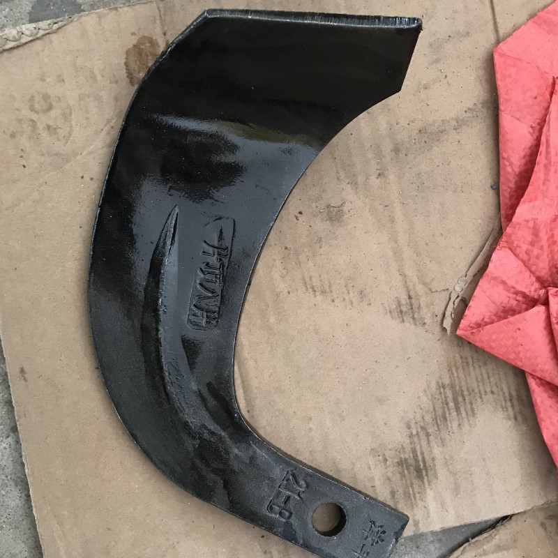 一片顶八片加宽245旋耕机刀片旋耕刀265加长电焊耐磨合金千亩气焊