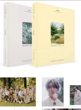 国现 SEVENTEEN 小17 传家宝 PHOTOBOOK 'SOCIAL CLUB : CARAT