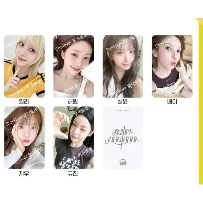 【国现】nmixx爻sr6.0签售星河特典卡线上视频签售小卡中文卡背