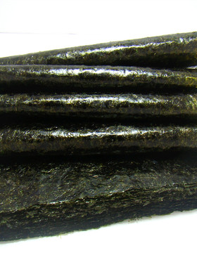 寿司海苔大片50张墨绿色做寿司即食韩国紫菜包饭家商专用材料