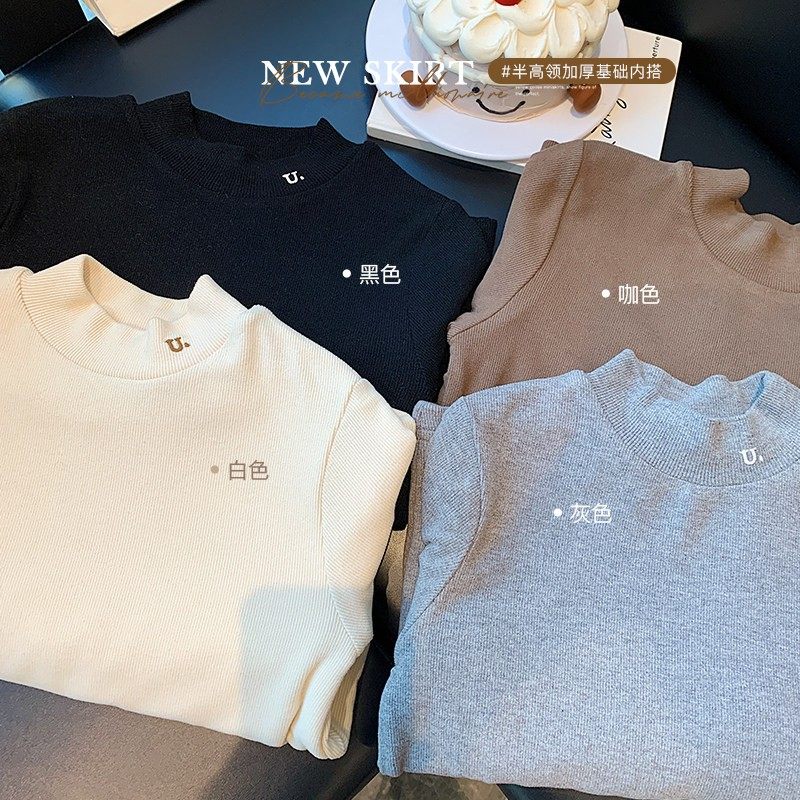 断码清仓-半高领打底衫  内搭,童装/婴儿装/亲子装,T恤,淘宝优惠券,粉丝福利购,淘宝优惠卷