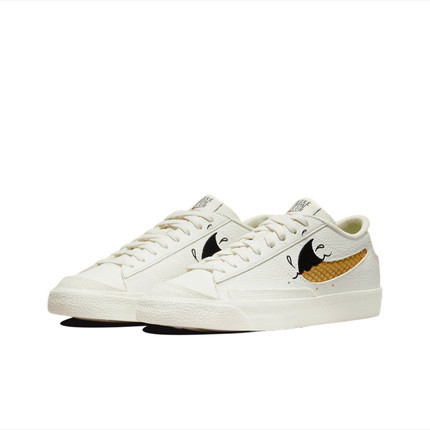 Nike/耐克正品 Blazer鲨鱼男子低帮运动休闲板鞋DM0210-100