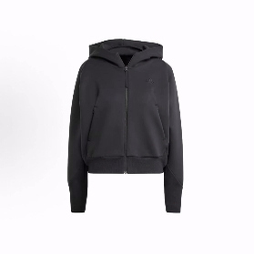 adidas Z.N.E. Full-Zip Hoodie 宽松开衫拉链连帽外套卫衣女款