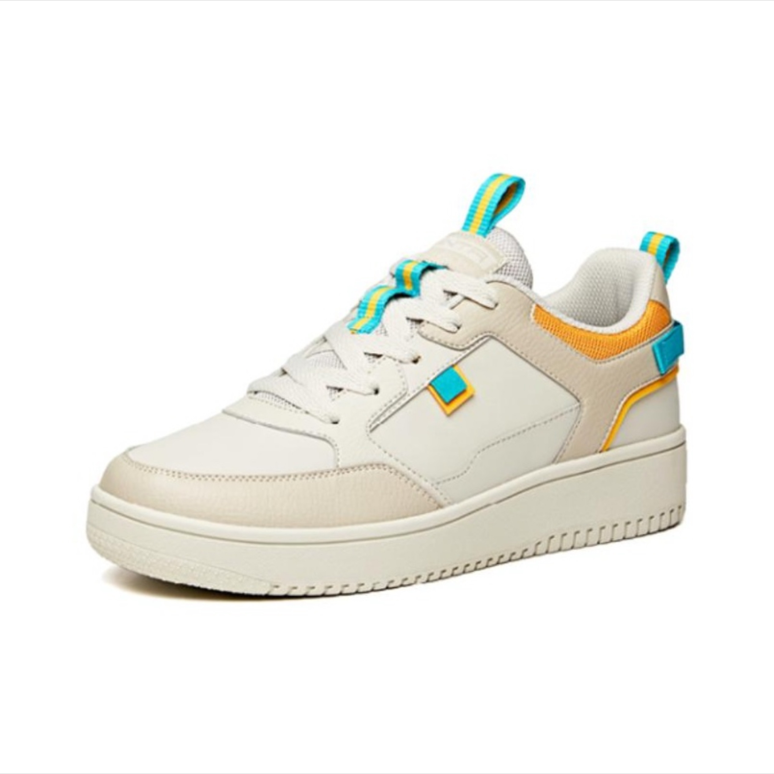 李宁男鞋板鞋男士运动鞋夏季休闲低帮平板小白鞋子男912018066-12