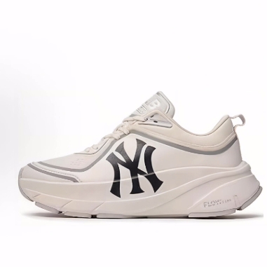 MLB Chunky Runner Ath-flow 低帮跑步鞋 男女同款 象牙白