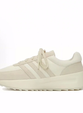 Fear of God Athletics x adidas耐磨低帮生活休闲鞋男女同款米白