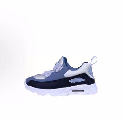 Nike Air Max Tiny 90  休闲 防踢耐磨 低帮 学步鞋 灰色 婴幼童
