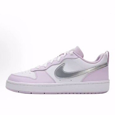 Nike Court Borough 休闲舒适 耐磨 低帮 儿童板鞋 紫白,运动鞋new,板鞋,淘宝优惠券,粉丝福利购,淘宝优惠卷