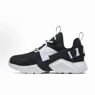 Nike Air Huarache City Low 熊猫 简约 低帮 休闲跑步鞋 女款