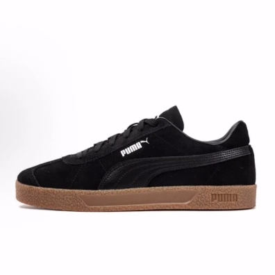 PUMA彪马 Club 舒适轻盈 低帮 板鞋 男女同款 黑白色