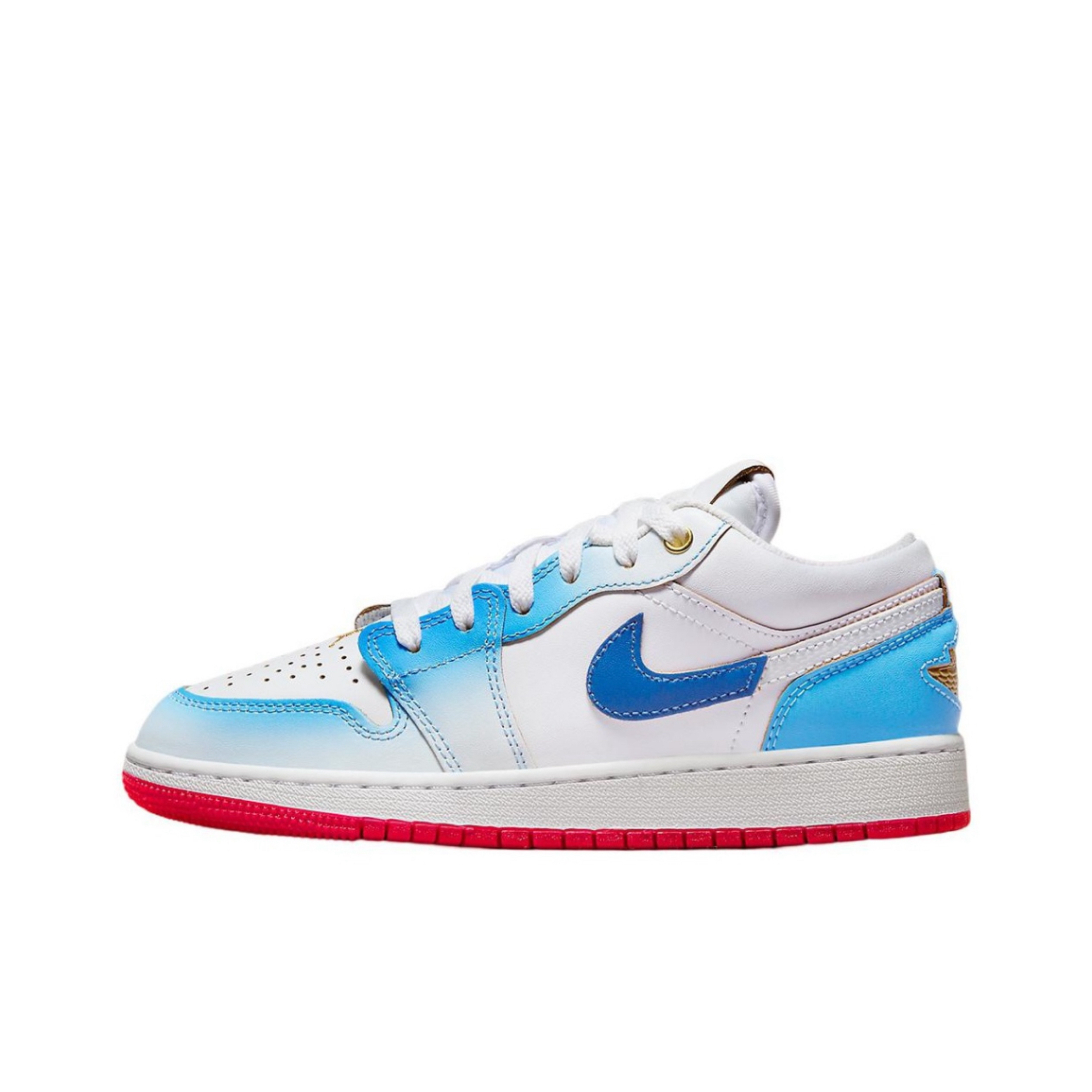Jordan Air Jordan 1 Low SE 皮革 低帮 儿童篮球鞋 FN8895-141