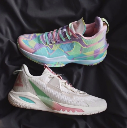 匹克 闪现3代 纸飞机 舒适百搭低帮  态极 篮球鞋 男款 海兰紫