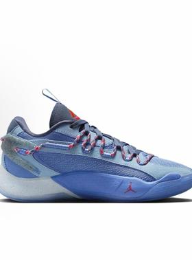 Jordan Luka 2 PF 低帮 篮球鞋 男款 蓝色 国内版DX9034-400