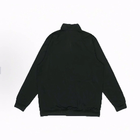 adidas 刺绣天鹅A条纹运动立领飞行员夹克外套 男女同款 黑色