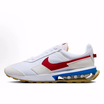 Nike Air Max Pre-Day 运动百搭 低帮 生活休闲鞋 男款 白蓝红