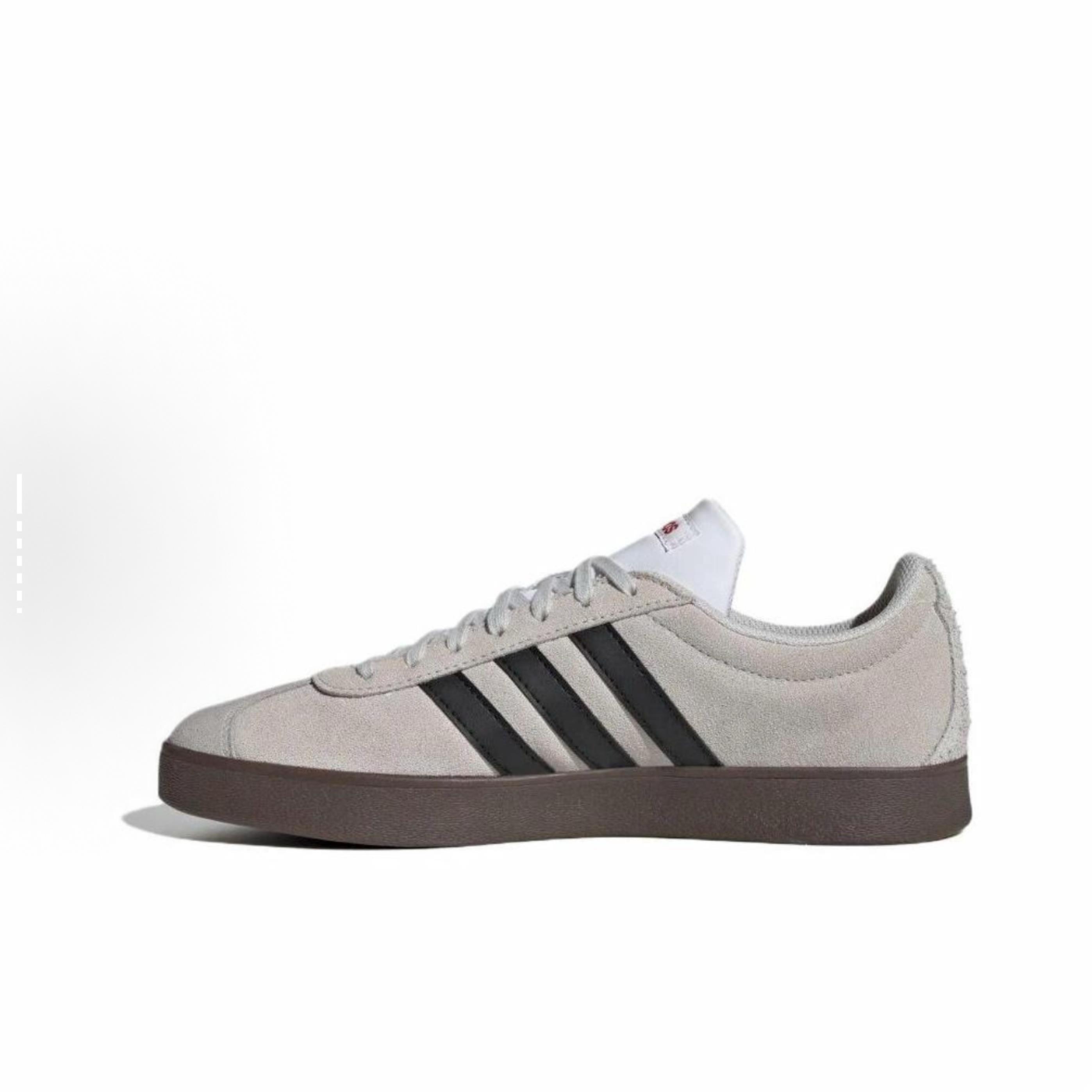adidas VL COURT 2.0 舒适百搭 低帮 板鞋 男女同款 JS3003